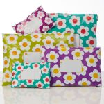 divinely different daisy polythene mailing bags group