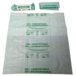 Compostable caddy liner sack